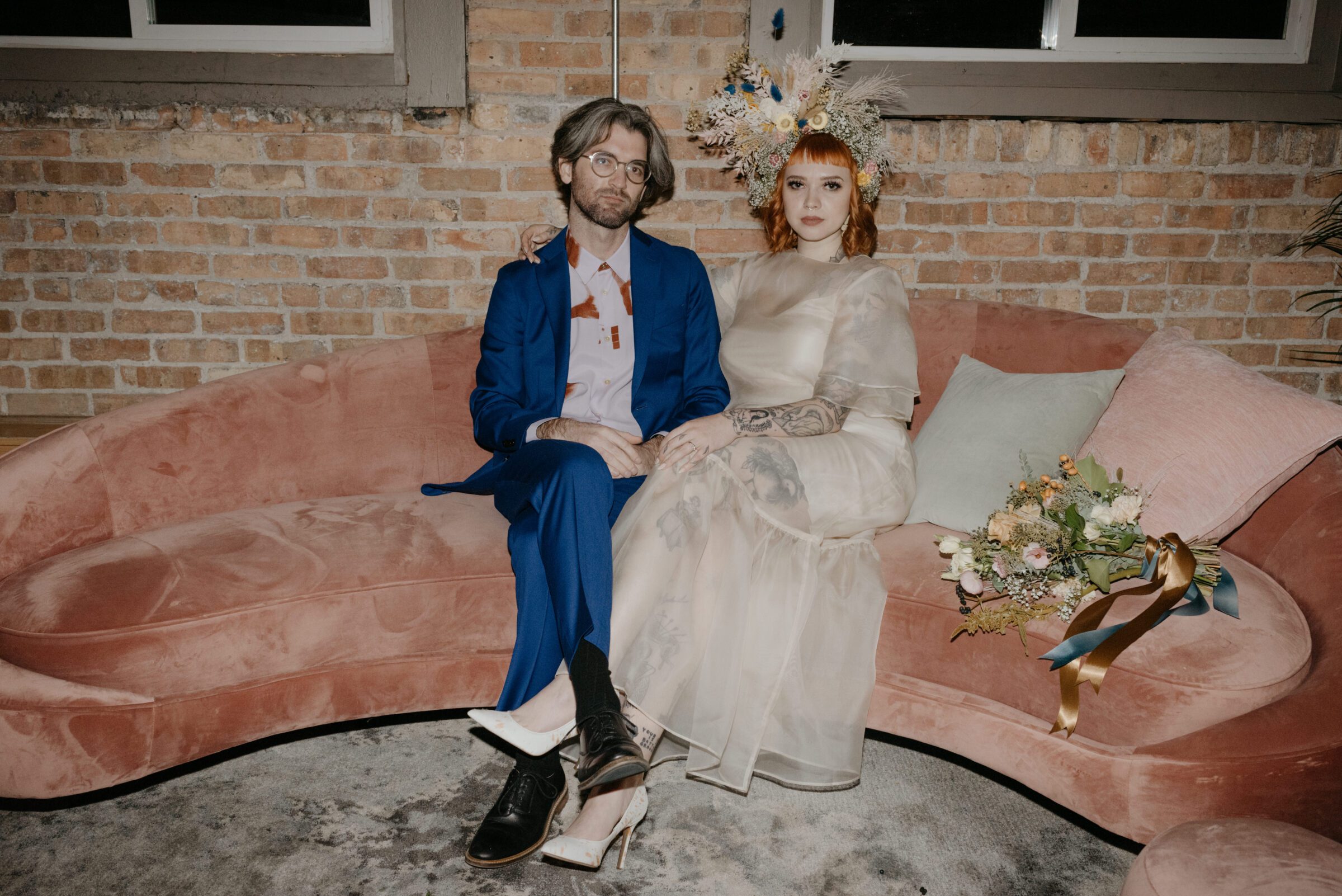 Join us for Hannah & Paul's moody, industrial Chicago wedding. Fine art, documentary wedding photography & films by Twin Flames.